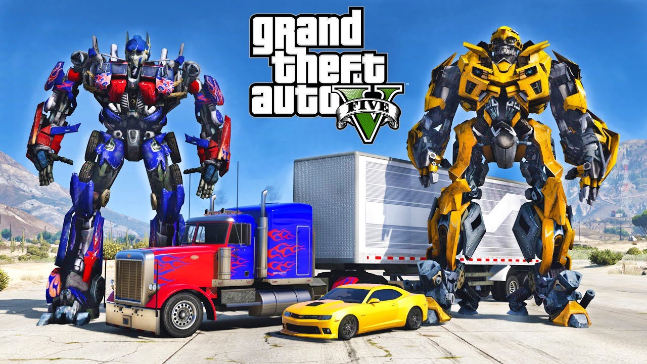 Оптимус прайм и бамблби картинки