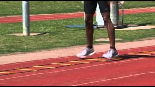Long Jump Warm Up Agility Ladder Drills