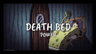 Powfu - Death Bed (Lyrics) | Spongebob sad.