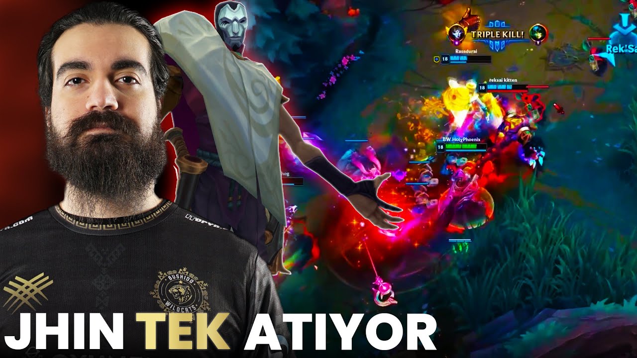 HASTASINA TEK ATAN JHIN (+25 KILL)  HolyPhoenix