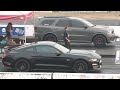 Durango SRT vs Mustang GT and vs Durango Hellcat - drag racing