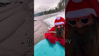 Feb 25 Bday? When’s YOURS?? 🥳 #happybirthday #birthday #handpan #snow #winter @NovaPansHandpans