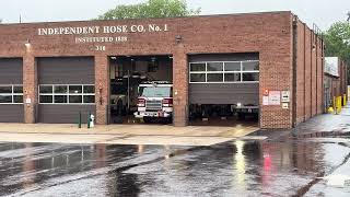 IHC Engine 11 & Tower 1 Responding 