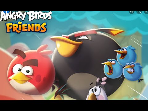 Видео: Angry Birds Friends 2022 Tournament All levels No Powers