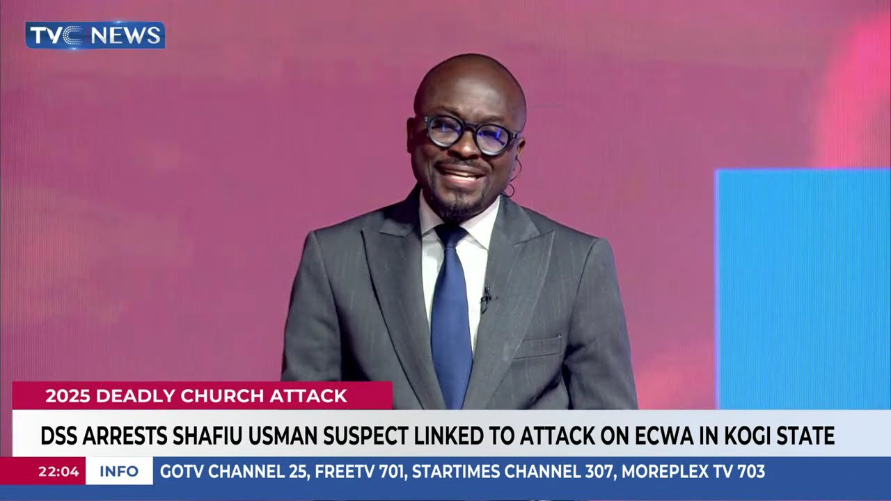 DSS Arrests Shafiu Usman Suspect Linked To Attack On Ecwa Church In Kogi State