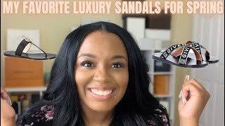 MY FAVORITE LUXURY SANDALS FOR SPRING | CHANEL, GIVENCHY, PRADA   MORE | BRWNGIRLLUXE
