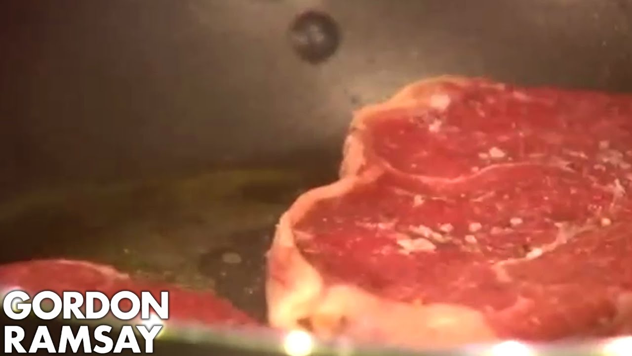 How to Make Steak Diane and Sautéed Potatoes Gordon Ramsay YouTube