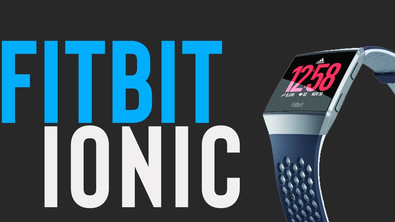 fitbit ionic health & fitness smartwatch test