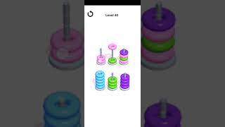 Hoop stack puzzle level 40