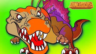 SPINOSAURUS SONG - Spinosaurus vs T Rex - Dinosaur Songs by Howdytoons EXTREME