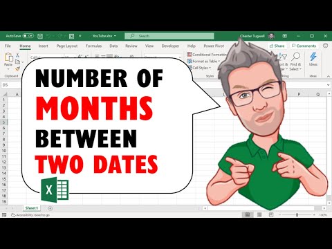 Video: How To Count The Number Of Months