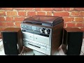 Soundmaster mcd5500 hifi system fm  dab radio cd  twin cassette record player turntable