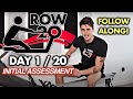 Row20  day 1 of 20  the best beginners rowing followalong program begins