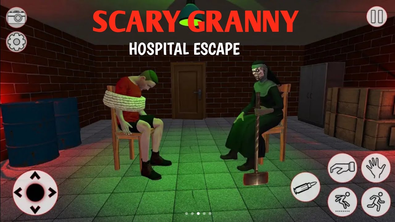 HOSPITAL ESCAPE SCARY GRANNY HORROR GAME 3D - YouTube