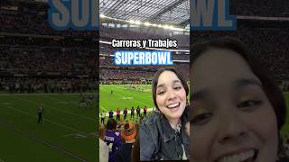 Carreras y trabajos del #Superbowl 🏈 Parte 1