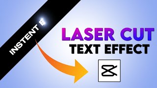 Laser Cut Text Animation In Capcut Tutorial Malayalam 2023 screenshot 4