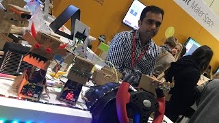 'A world of pure imagination' : Microsoft Maker Space at BETT 2017