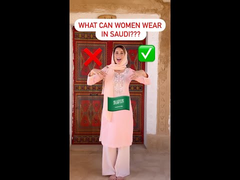 What can you wear in SAUDI? 🇸🇦 #shorts