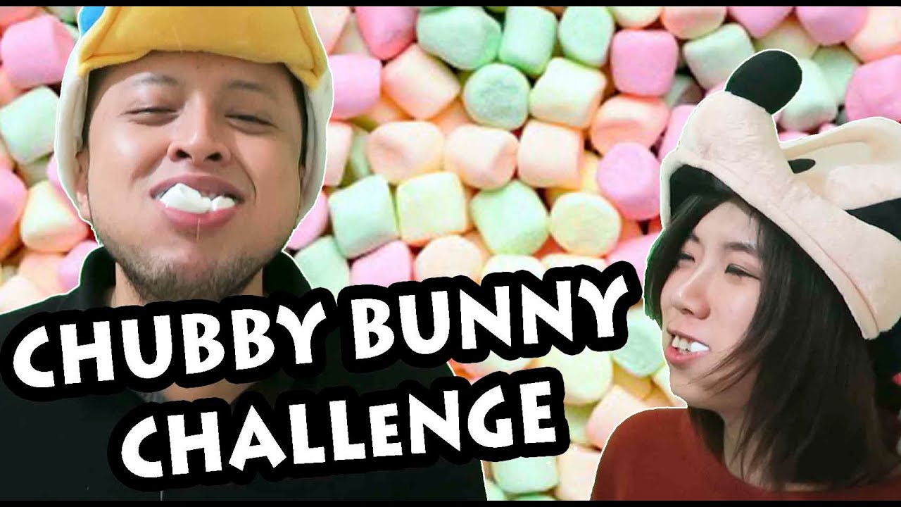 MUKA LUCU TEMBEM CHUBBY BUNNY CHALLENGE EASTER YouTube