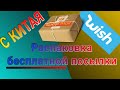 Распаковка и обзор БЕСПЛАТНОЙ посылки с Китая  от WISH🛒