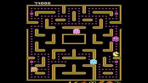 Atari 7800 Longplay [004] Ms. Pac-Man