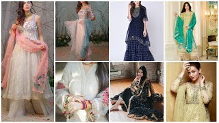 Elegant & Awesome Party Wear Different Types Trendi Designers Dresses Designs ,,Wedding & Walima Drs