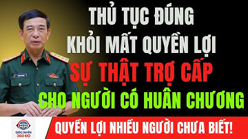 Nhà Nước Chính Thức Quy Định: Mức Trợ Cấp Cho Người Có Huân Chương – Huy Chương Kháng Chiến!