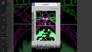 Love And Hate, Destroyed By Fate - Inverted Color Transition Original