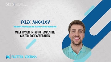 Meet Mason: Intro to Templating and Custom Code Generation | FlutterVikings 2022