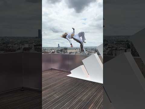 Paris 🤝  Noa Diorgina 🤝 Parkour #Paris2024 #YouGotThis