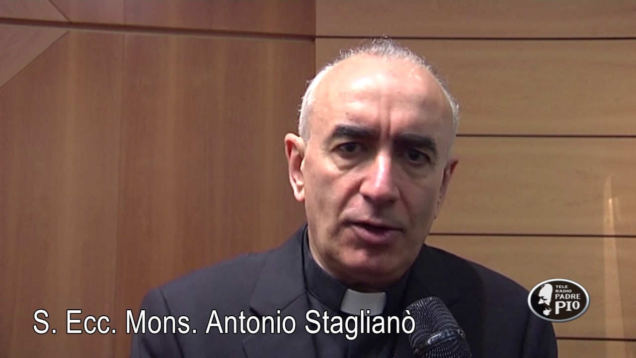 Intervista a S. Ecc. Mons. Antonio Staglianò - YouTube