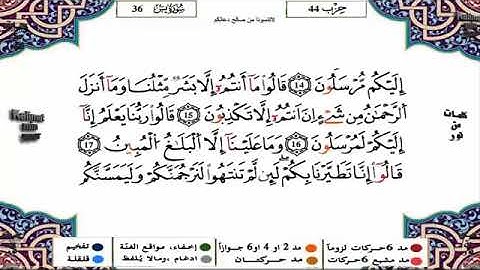 سورة يس - ياسين الجزائري - مكررة - ورش