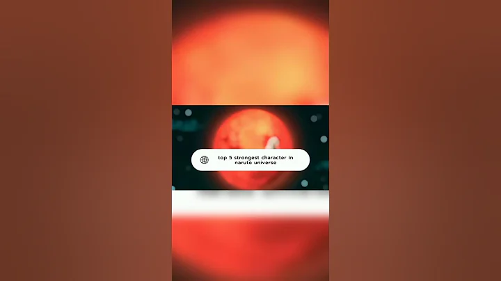Top 5 strongest character in naruto universe #naruto #anime #otaku #animeshorts