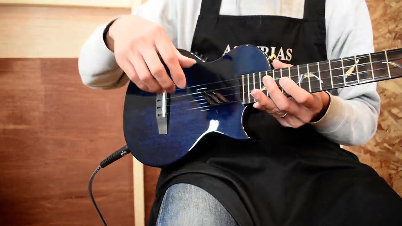 OUTLET/Enya Ukulele EUT-Feather AcousticPlus BL@guitarshoptantan