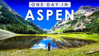 ASPEN, Colorado ONE DAY Travel Guide | BEST THINGS to Do, Eat & See