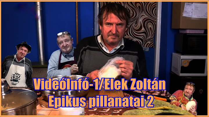 VideóInfó-1/Elek Zoltán Epikus pillanatai 2