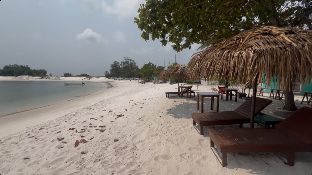 Spectacular Sogara Beach 🏝️ in Port Gentil -Gabon