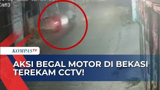 Detikdetik Cctv Rekam Seorang Pedagang Di Bekasi Jadi Korban Begal Saat Hendak Pergi Ke Pasar