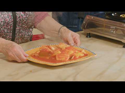 Baccalà con cipolla, patate e pomodoro | C'era una volta in Calabria