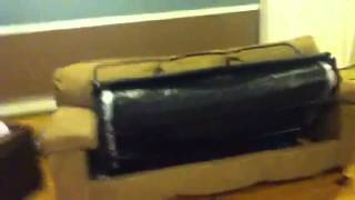 Folding Gianna Up In A Bed