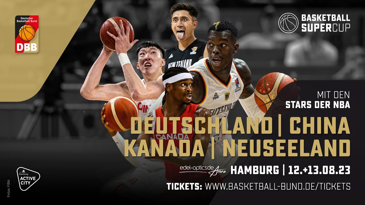 Der Supercup kommt zurück nach Hamburg! 🔙 mit China, Kanada and Neuseeland 👀