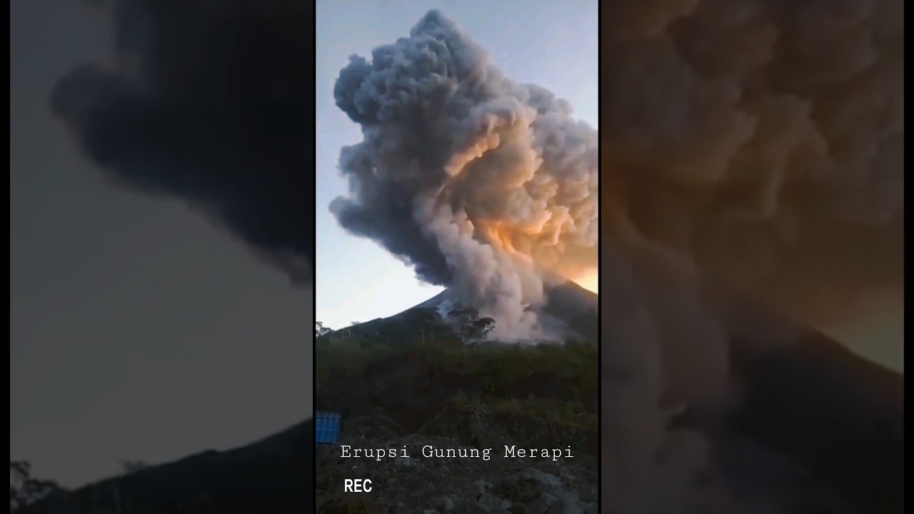 Wedus Gembel Erupsi Gunung Merapi 