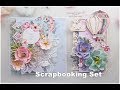 Card & Tag Scrapbooking Set Creating Process ♡ Maremi's Small Art ♡