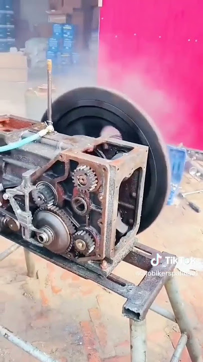 melihat isi komponen dasar mesin diesel cina