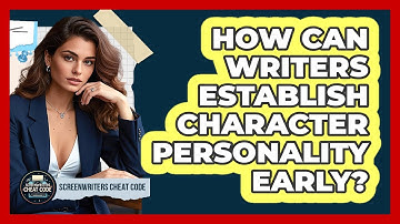 How Can Writers Establish Character Personality Early?
