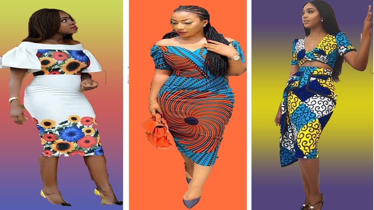 ankara short gown with cape styles