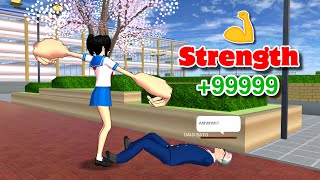 HOW TO KILL IN ONE PUNCH • SAKURA SCHOOL SIMULATOR • TUTORIAL @CutiepiegamingYT screenshot 3
