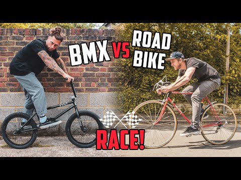 Bmx Vs Road Bike- Race Through Town! - Youtube