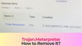 Trojan.Meterpreter - How to Remove It [Guide]