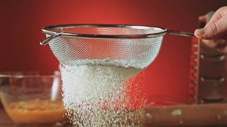 AMAZING FLOUR PARTICLES GRIND | SLOW-MO | BEAUTIFUL
